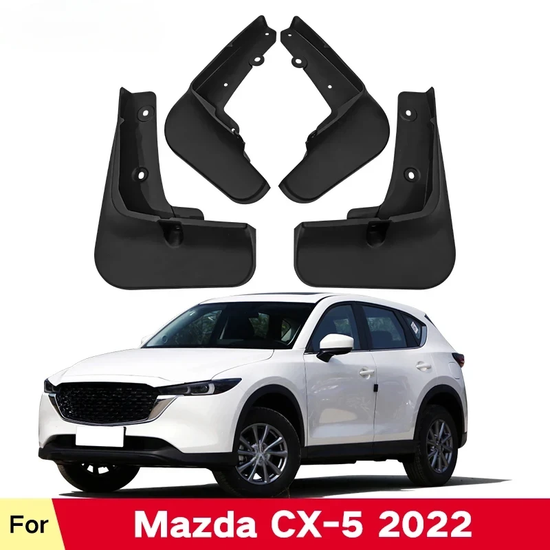 Mud Flaps For Mazda CX 5 CX5 2022 Splash Guards Fender MudFlaps Front Rear Mudguards Car Accessories