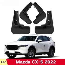 Mud Flaps For Mazda CX 5 CX5 2022 Splash Guards Fender MudFlaps Front Rear Mudguards Car Accessories