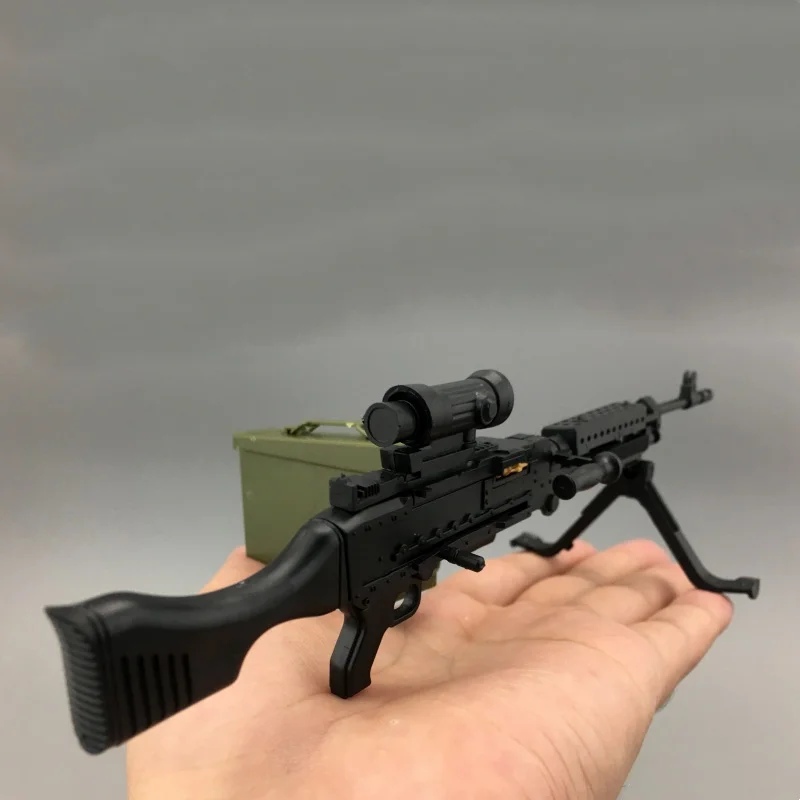 

Масштаб 1/6, M240B, набор для сборки пулемета, оружие, аксессуары для солдатиков