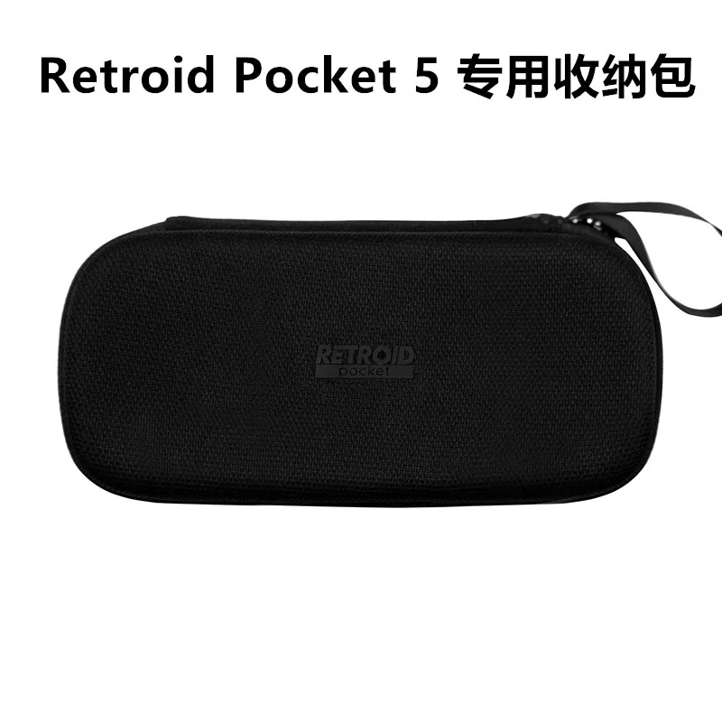 RP6 Original Gaming Accessories RP5 Handheld Device Protective Case Storage Bag Lanyard Soft Bag for Retroid Pocket 6
