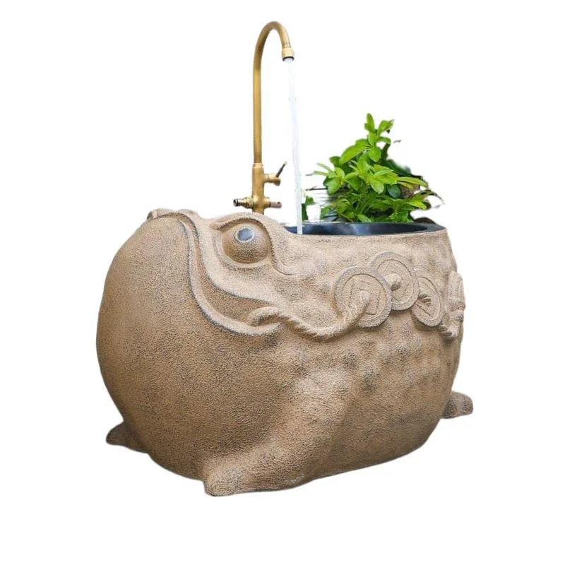 Pool Terrace Balcony Garden Mop Yard Courtyard Villa Vintage Creative