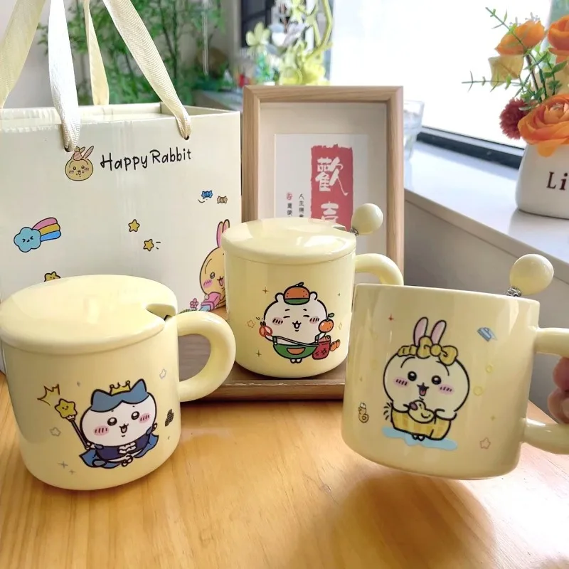 【高品質】うさぎちいかわ-カップルへの誕生日プレゼント、姉妹への美しく可愛い贈り物、絶妙なカップ