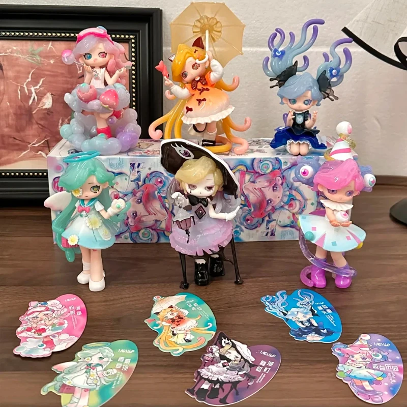 

Memimo Strange Dream Series Blind Box Mystery Toy Cute Anime Figure Collectible Doll Kawaii Desk Decor Gift Trendy