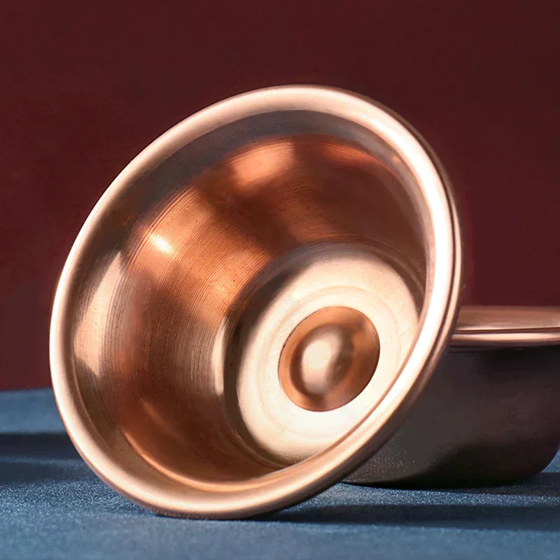 Copper Water Supply Bowl Handmade Holy Water Bowl For Supplies Fine Polished Water Supply Bowl Pure