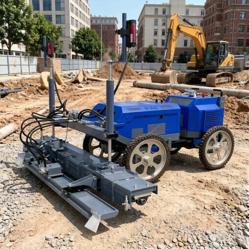 Hot Selling Telescopic Concrete Laser Leveling Machine Concrete Laser Screeds Concrete Laser Leveling Machine