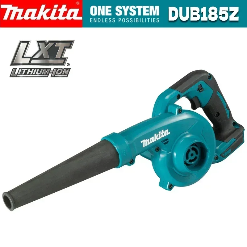 Makita DUB185Z Cordless Handheld Leaf Blower 18V LXT MAX Air Blower Dust Blowing Cleaning For Woodworking Garden Power Tools