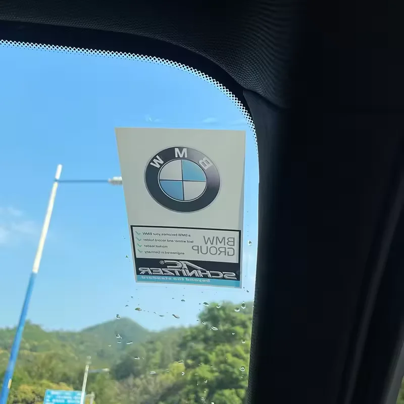 

Car Front Windshield Static Sticker Waterproof Static Decal Fit For BMW 325Li 320Li 330Li E36 G20 E46 E90 E60 F30 E39 E30 F20