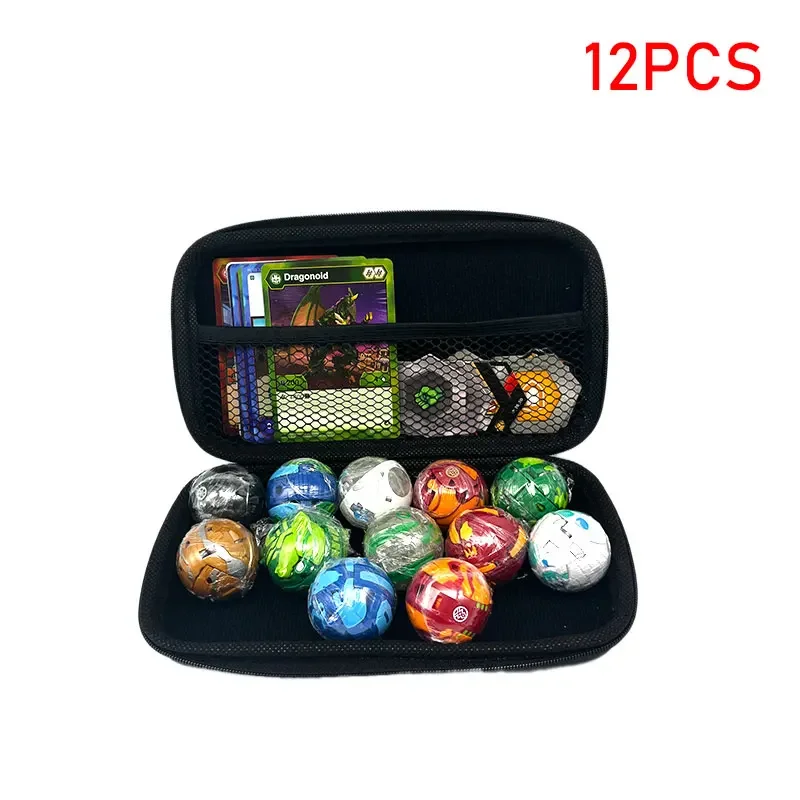 Nuevo 4/6/8/10/12/15 Bakugans juguete de deformación de dibujos animados herramienta de muñeca de alta gama caja de almacen