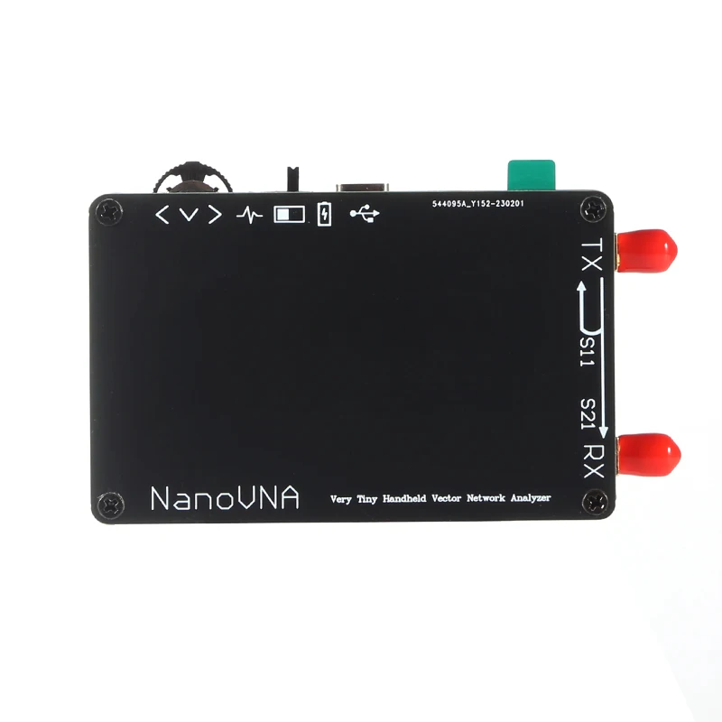 Free shipping NanoVNA VNA 2.8 inch LCD HF VHF UHF UV Vector Network Analyzer 50KHz ~ 900MHz Antenna Analyzer Built-in battery