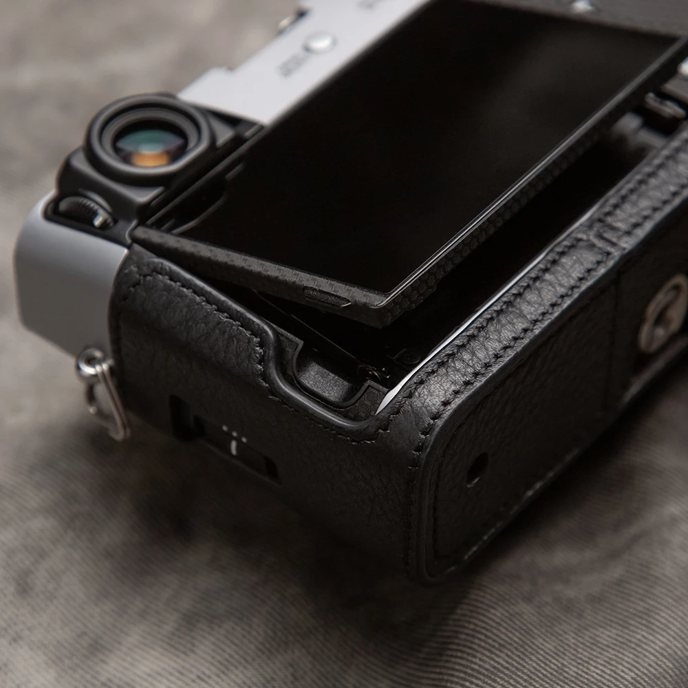 خمر X100VI حقيبة واقية حقيبة كاميرا ل Fujifilm X100VI حافظة جلد طبيعي X100VI حقيبة كاميرا ملحقات الكاميرا #4