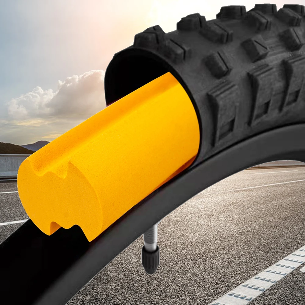 Bicycle Puncture Protection Insert Prevent Injury Bike Tire Inner Tube Pad EVA Bicycle Rim Protector Liner for Outdoor Riding
