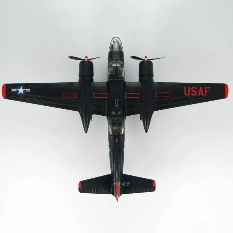 Diecast 1:72 Scale HA3202 American B-26C bomber Alloy Finished Simulation Model Static Decoration Souvenir Gifts For Adult Boy