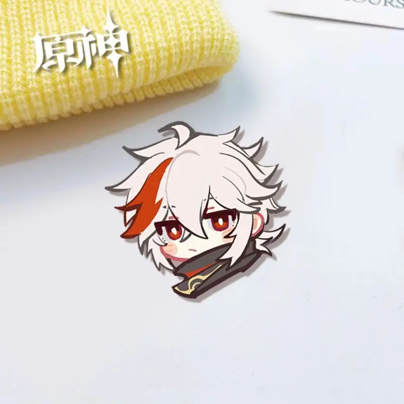بروش أكريليك تأثيري من Genshin implic ، شارات Venti Xiao ، قلادة حقيبة مدرسية ، إكسسوارات ملابس ، جديد ، هدية ، 5: من