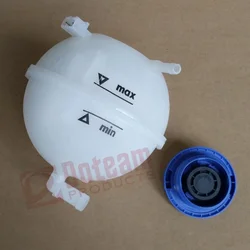 Ccoolant Expansion Tank + Cap For VW GOLF MK2 MK3 CADDY JETTA PASSAT POLO Saloon 1H0121407A 357121407A