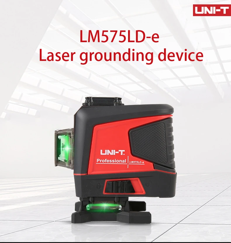 UNI-T LM573LD-e LM575LD-e LM576LD-e 12/16 Lines Laser Level Tool Professional 360 Laser Leveling Instrument Laser Level Meter