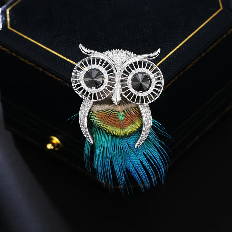 

Vintage Owl Brooch Personalized Animal Vintage Pin Accessories
