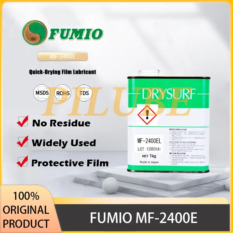 FUMIO DRYSURF MF-2400E High Performance Dry Film Lubricant for Plastic and Rubber Surfaces Premium Quality Original Product