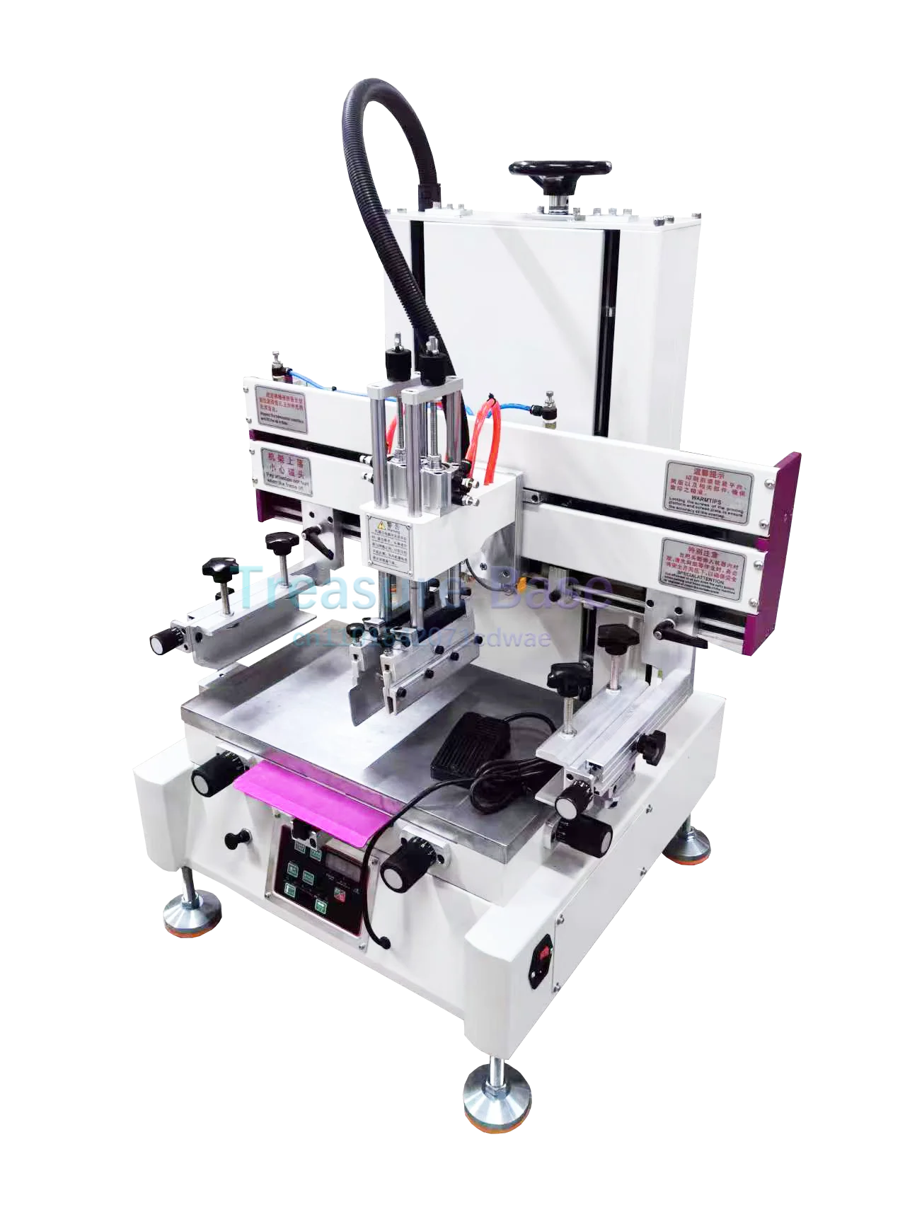 

Полуавтоматическая небольшая трафаретная печатная машина
