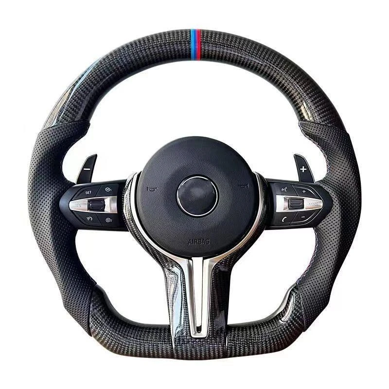 

Car Steering Wheel Assembly Custom Steering Wheel X1 2 3 4 5 6 Series Car Steering Accessories Carbon Fiber For BMW ODM