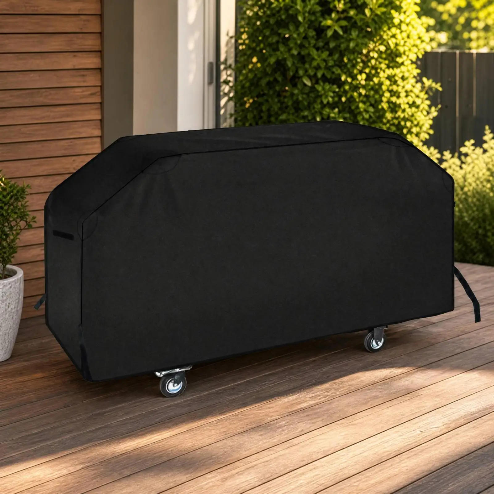 Waterproof BBQ Grill Cover Weather-Resistant for Outdoor Storage