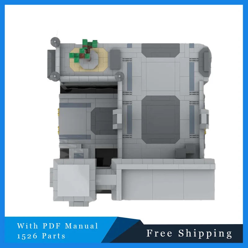 1526개 조각 MOC 전쟁 시리즈 스타 배틀 무비 유명한 포위 전투 조립 모델 키즈 DIY 퍼즐 장난감 생일 선물