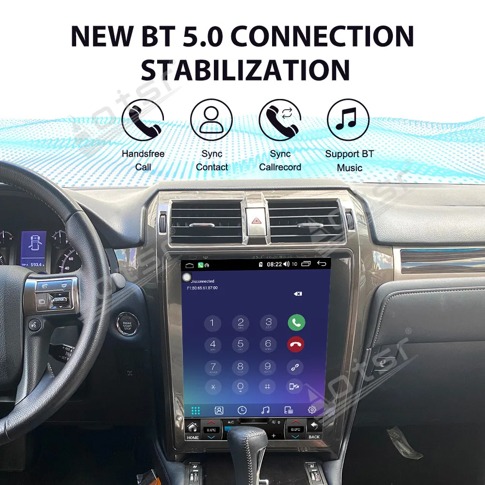 

15.6" All New Car Radio Android For Lexus GX460 2010 - 2018 Wireless CarPlay Multimedia Video Player GPS WIFI Stereo Head Unit