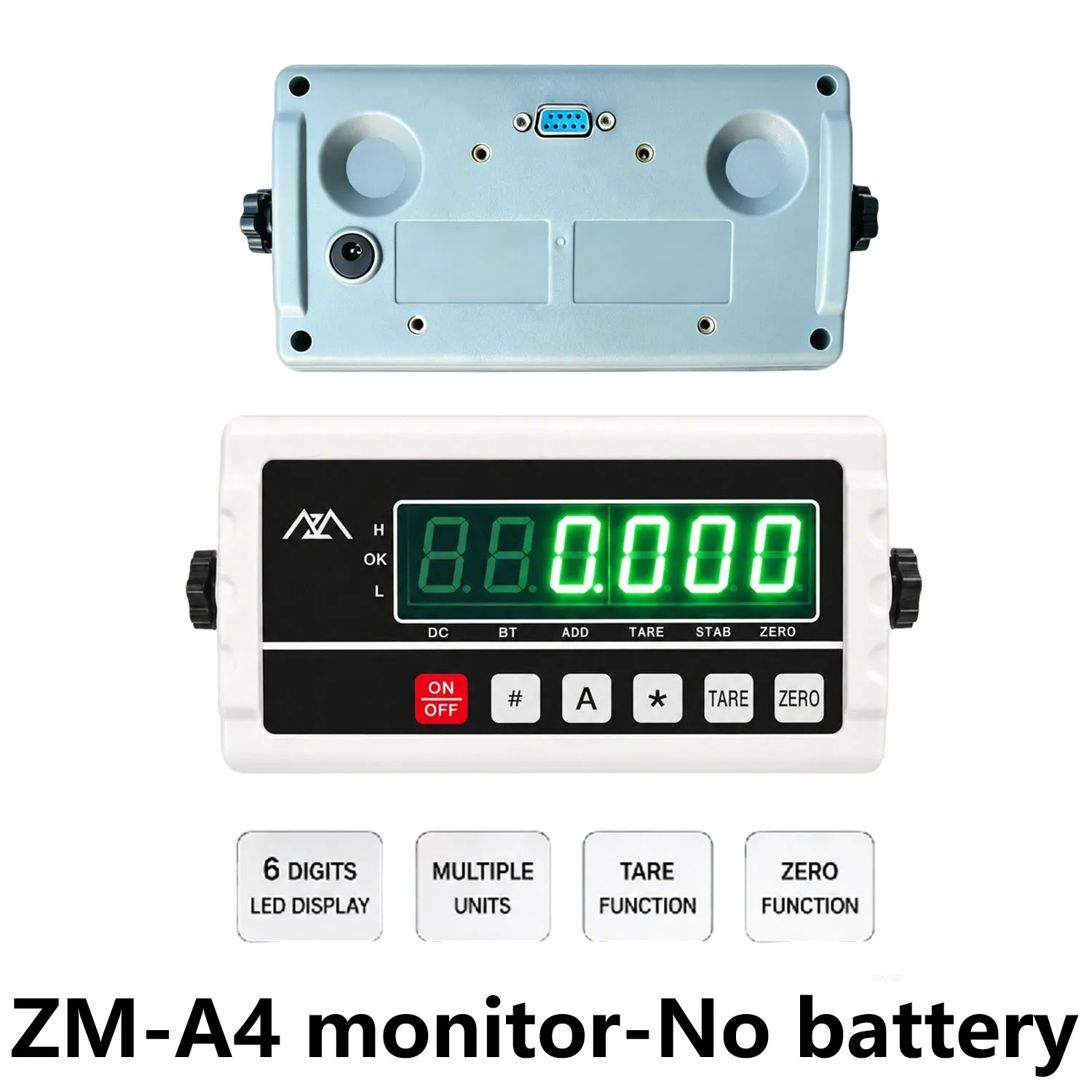 Electronic scale accessories, electronic scale head display screen, LCD wireless pricing and weighing display screen, no battery