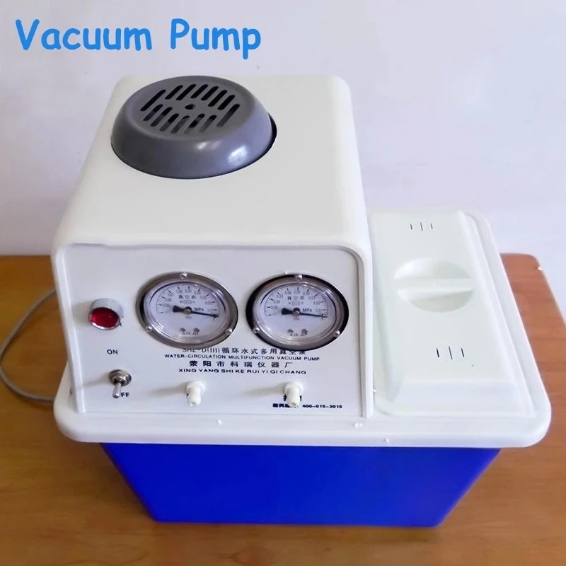 SHZ-D Water Circulating Multi-purpose Vacuum Pump Standard Anti-corrosion Double-table Double Pumping for Lab/Teaching