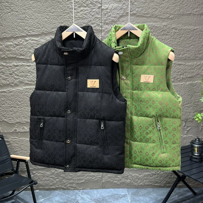 Men's autumn and winter trendy vest warm jacket foreign fashion