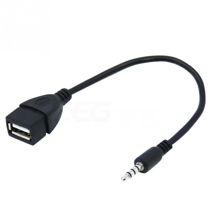 3.5mm Car AUX Converter Adapter Cable for Benz W211 W221 W220 W163 W164 W203 W204 A B C E S SLK GLK CLS GLC Class