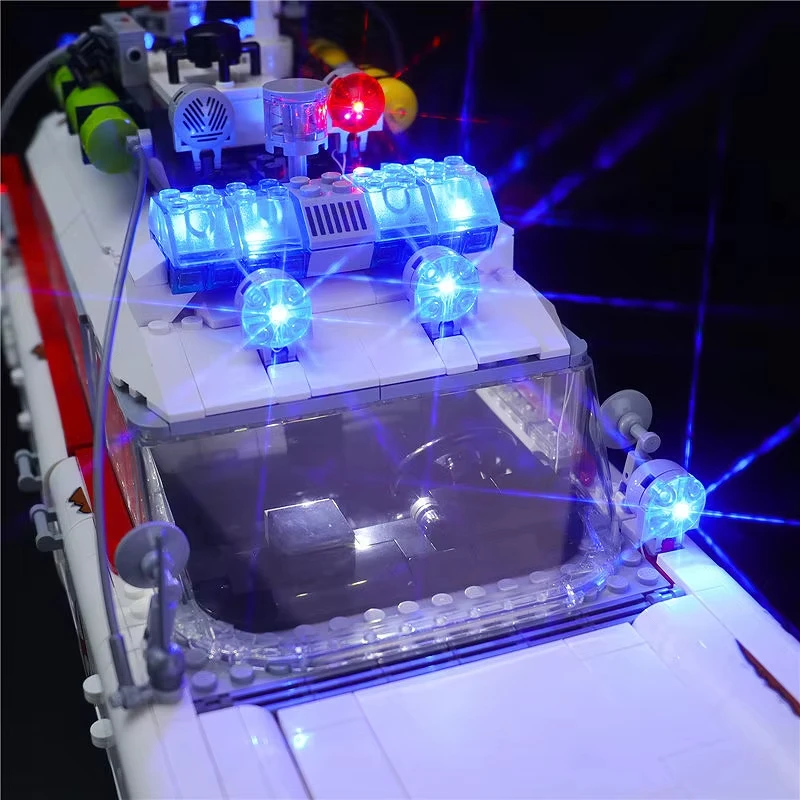 DIY RC LED Light Kit For LEGO 10274 GHOSTBUSTERS ECTO-1 (Only LED Light,Without Blocks Model)