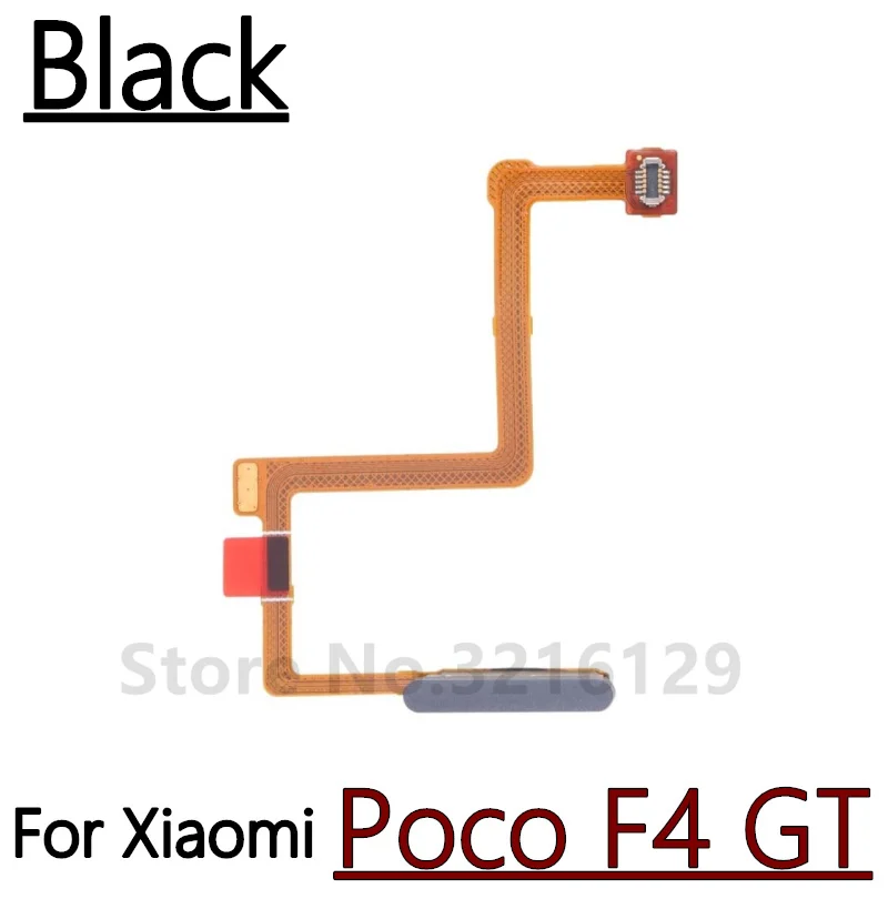 Original Home Button FingerPrint Touch ID Sensor Flex Cable Ribbon For Xiaomi Poco F2 Pro F3 GT F4 GT F5 Pro Replacement Parts