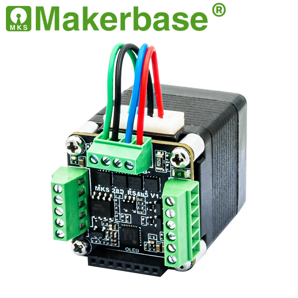 MKS SERVO28D/35D 28/35 closed-loop stepper motor driver RS485/CAN MODBUS FOC