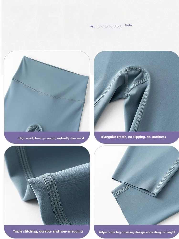 Cintura alta fitn yoga calças femininas primavera outono arca pele esportes bot com telefone móvel ket barriga controle leggings