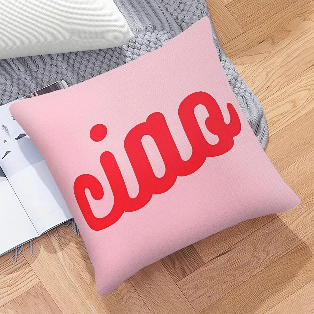 2D-Flat Assorted Italian Quote Striped Throw Pillow Covers Sofa chair cushion cover2D-Flat