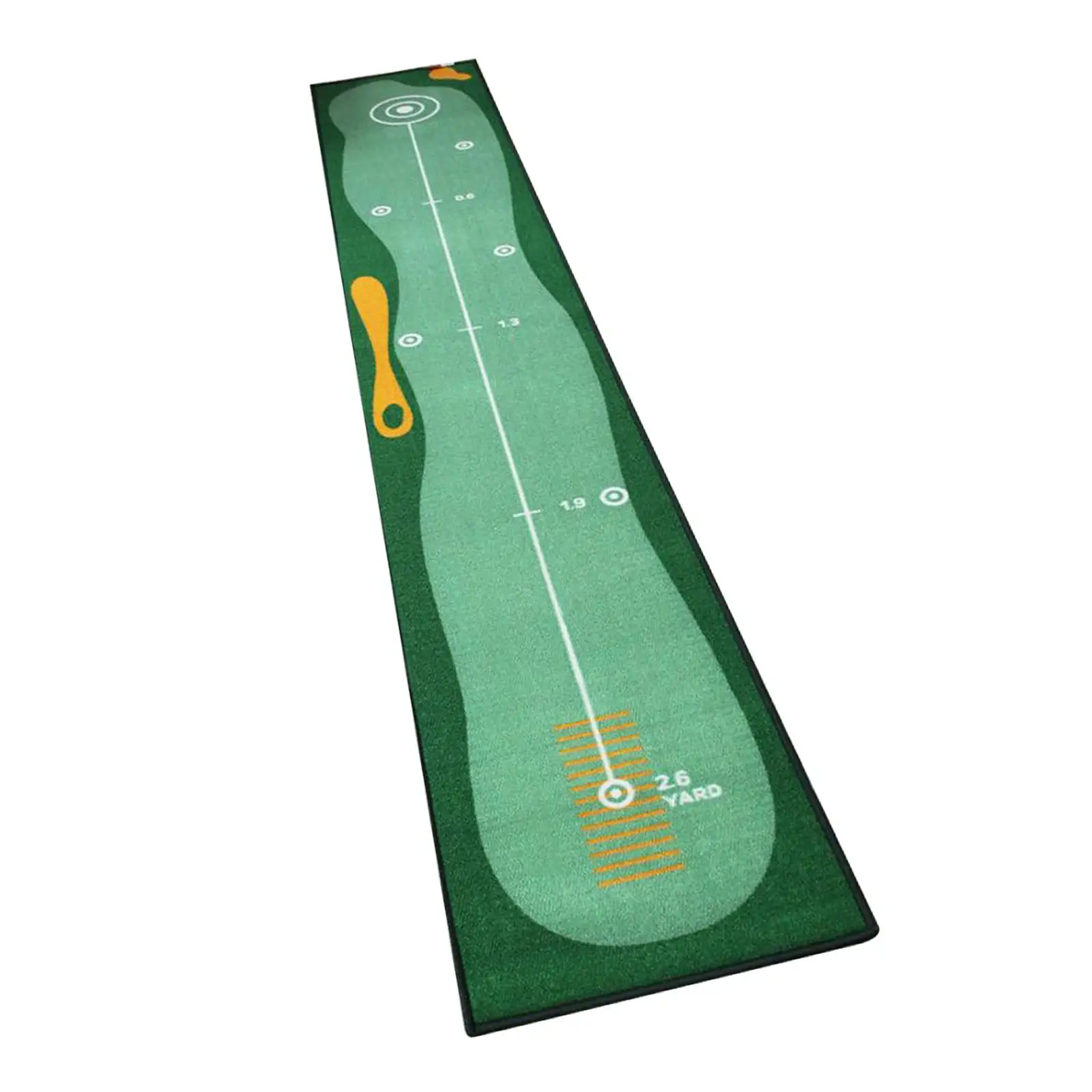 Antiskid Golf Carpet Putting Mat Practice Traces Improvement Adjustable Chemical