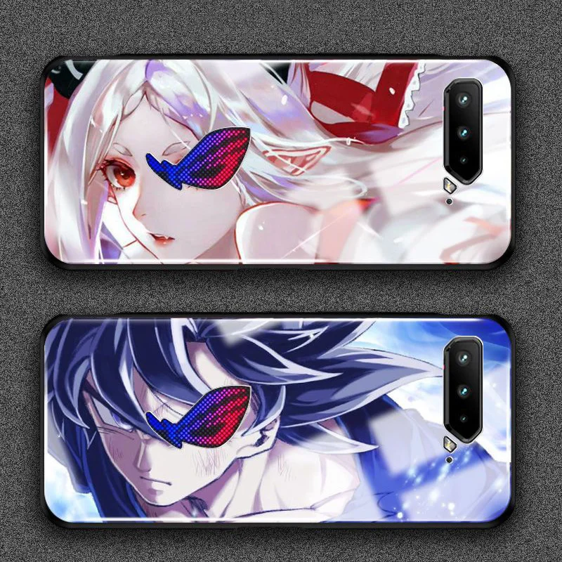 ROG5S чехол для Asus ROG Phone 5S Cover, силиконовый чехол для телефона ROG Phone 5 ROG5 Fundas с защитной пленкой для экрана