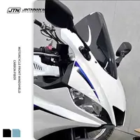 Parabrisas Alto para Motocicleta YAMAHA R3 R25 YZF-R3 YZF-R25 2019-2023, Deflector de Viento Delantero, Pantalla Frontal Transparente