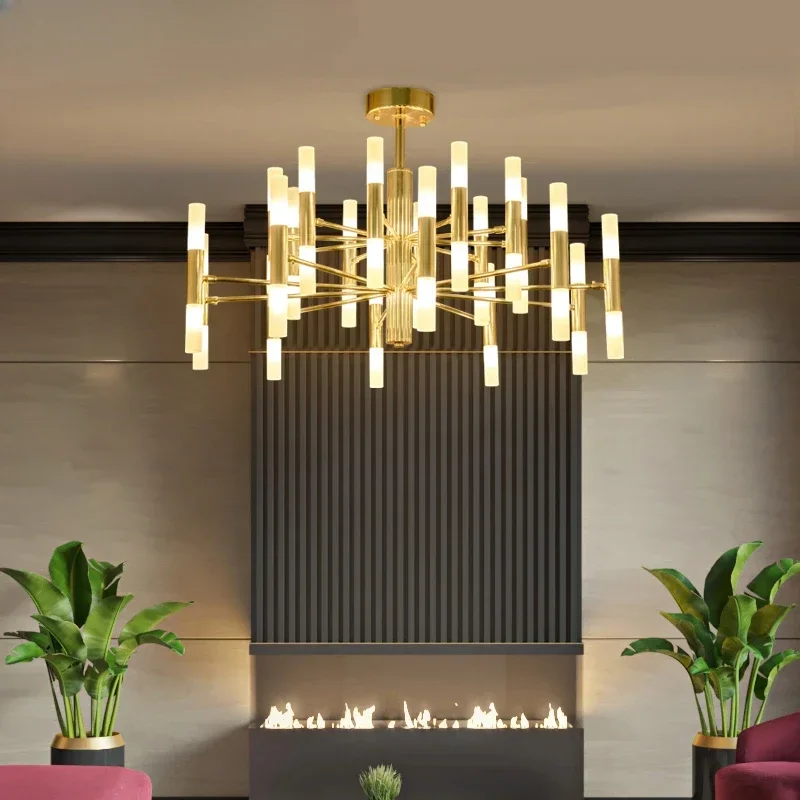 

Gold/Black Modern Led Art Pendant Lamp For Kitchen Living Room Loft Bedroom Lighting Fixtures