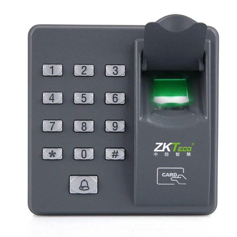 ZKT X6 Biometrics Fingerprint Recognition Password Keypad Card Reader Access Control System with 500 User/Fingerprint Capacity