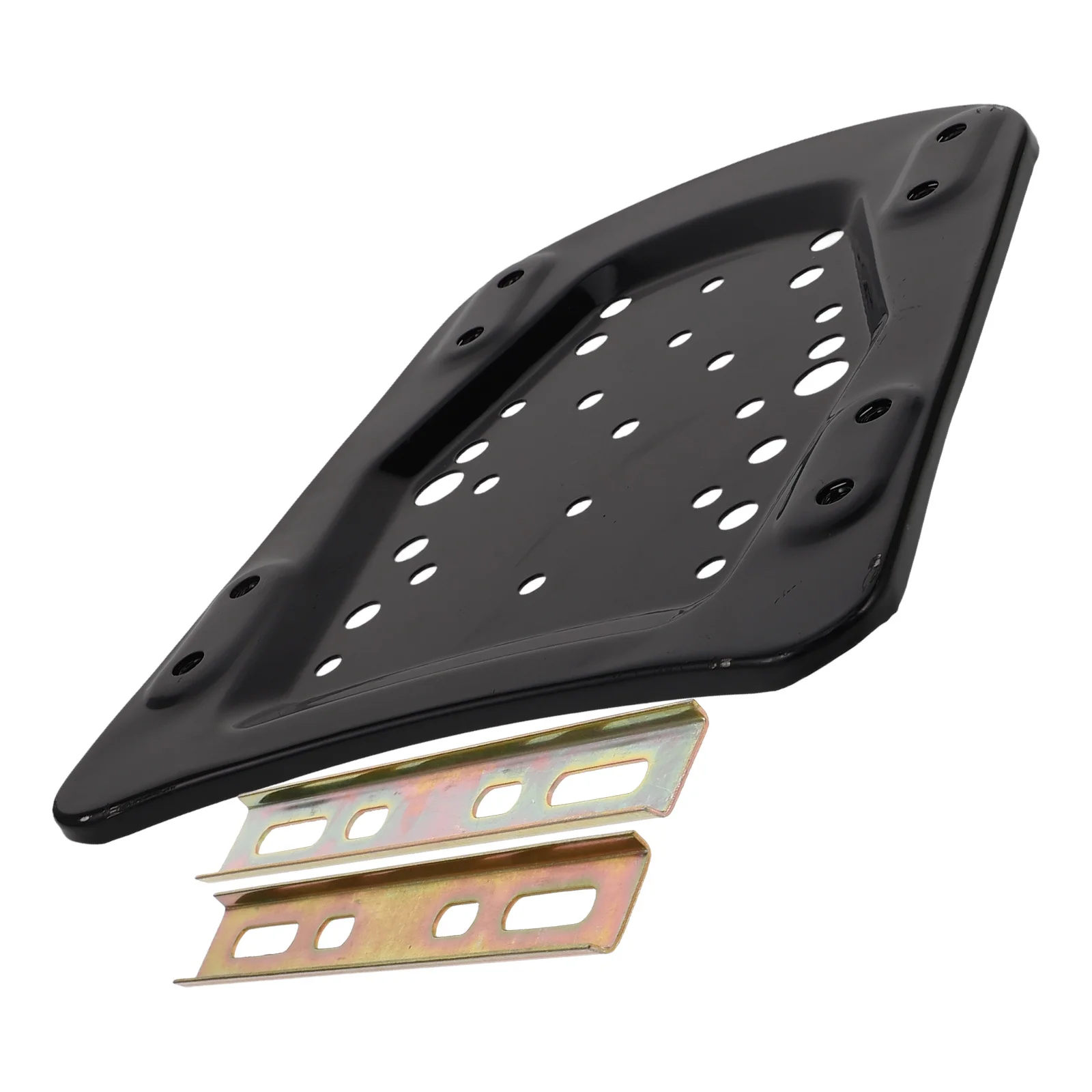 

1Set Heavy Duty Scooter Rear Shelf Thickened Steel Base Plate Mounting Brackets Screws for Electric Scooter Motorcycle Rear