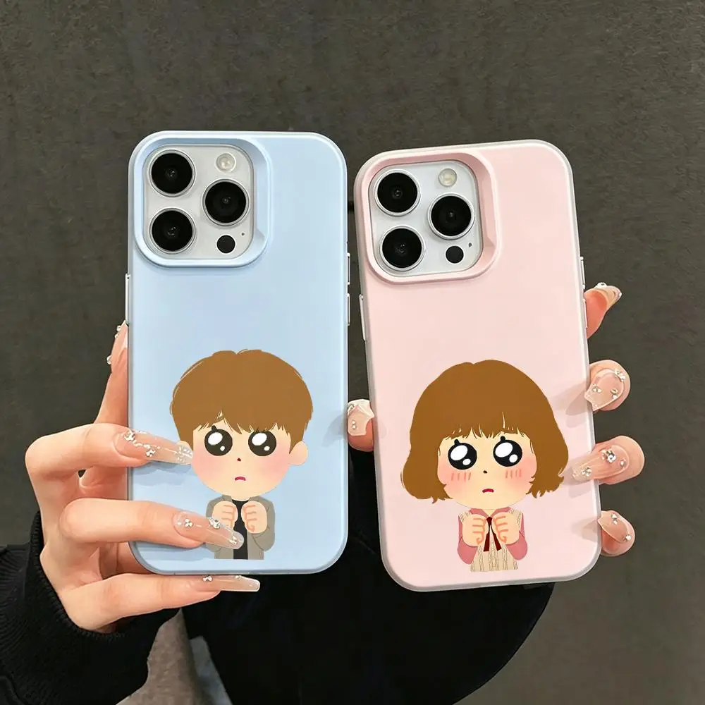 

Strong Woman Do Bong-soon Phone Case Jelly like 2 in 1 dual-layer dopamine phone case, compatible with iPhone 17/16/15/14/13/12
