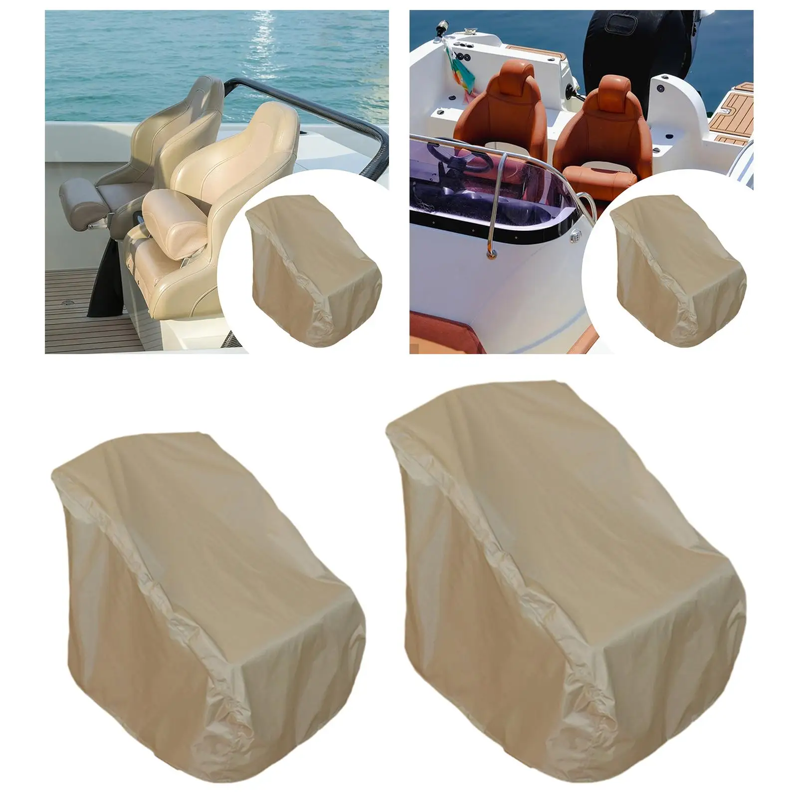 

Boat Seat Cover Waterproof Protector Easy Installation Dustproof Replacement