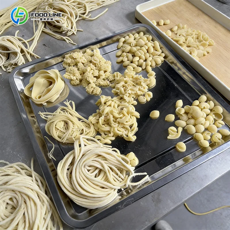 Customized Macaroni Drying & Cooling Integrated Machine - Raw Material Mixing Unit + Pasta Special-Shaped Mold Forming Machine