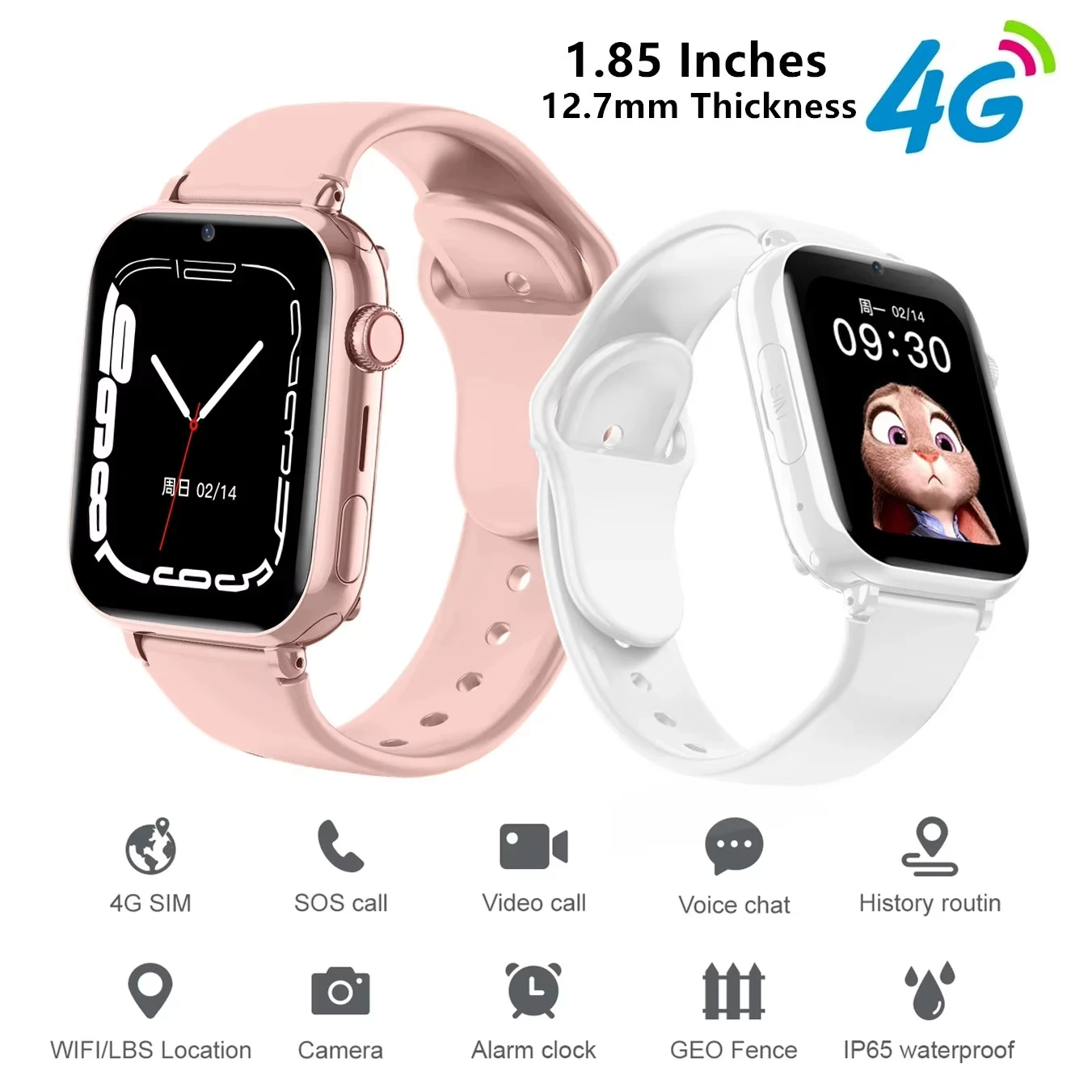 

Новые цифровые часы с вызовом, детские умные часы, детские GPS SOS, Wi-Fi, водонепроницаемые умные часы, SIM-карта, трекер местоположения, подарок для мальчика и девочки