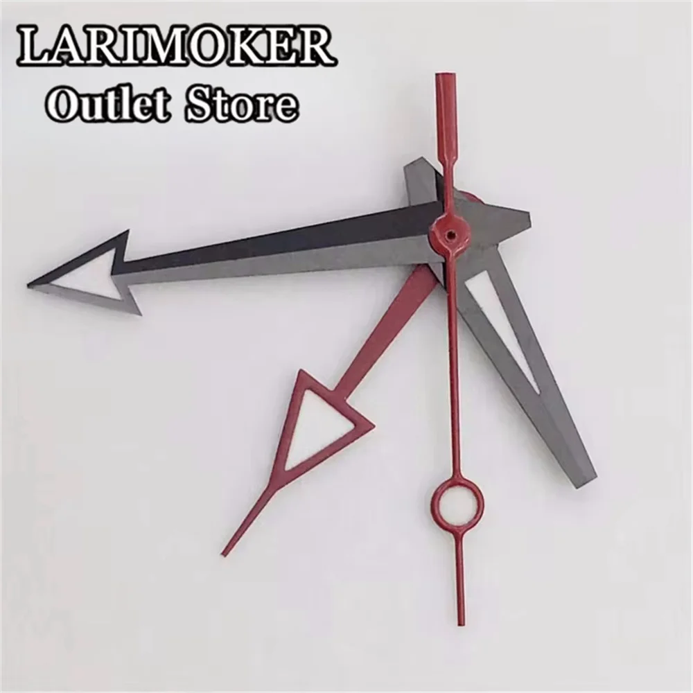 LARIMOKER ​hands Fittings Green Luminous Pointer for GMT Watches NH34(GMT) Movement