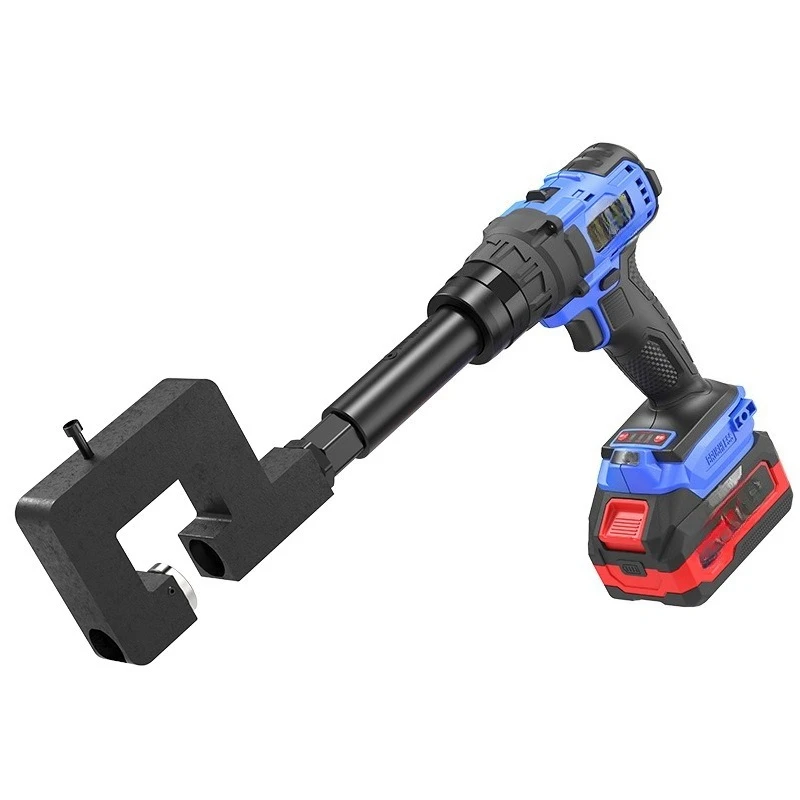 

Handheld Portable C-beam Angle Iron Lithium Battery Punching Gun Replaceable Knife Galvanized Pipe High Efficiency