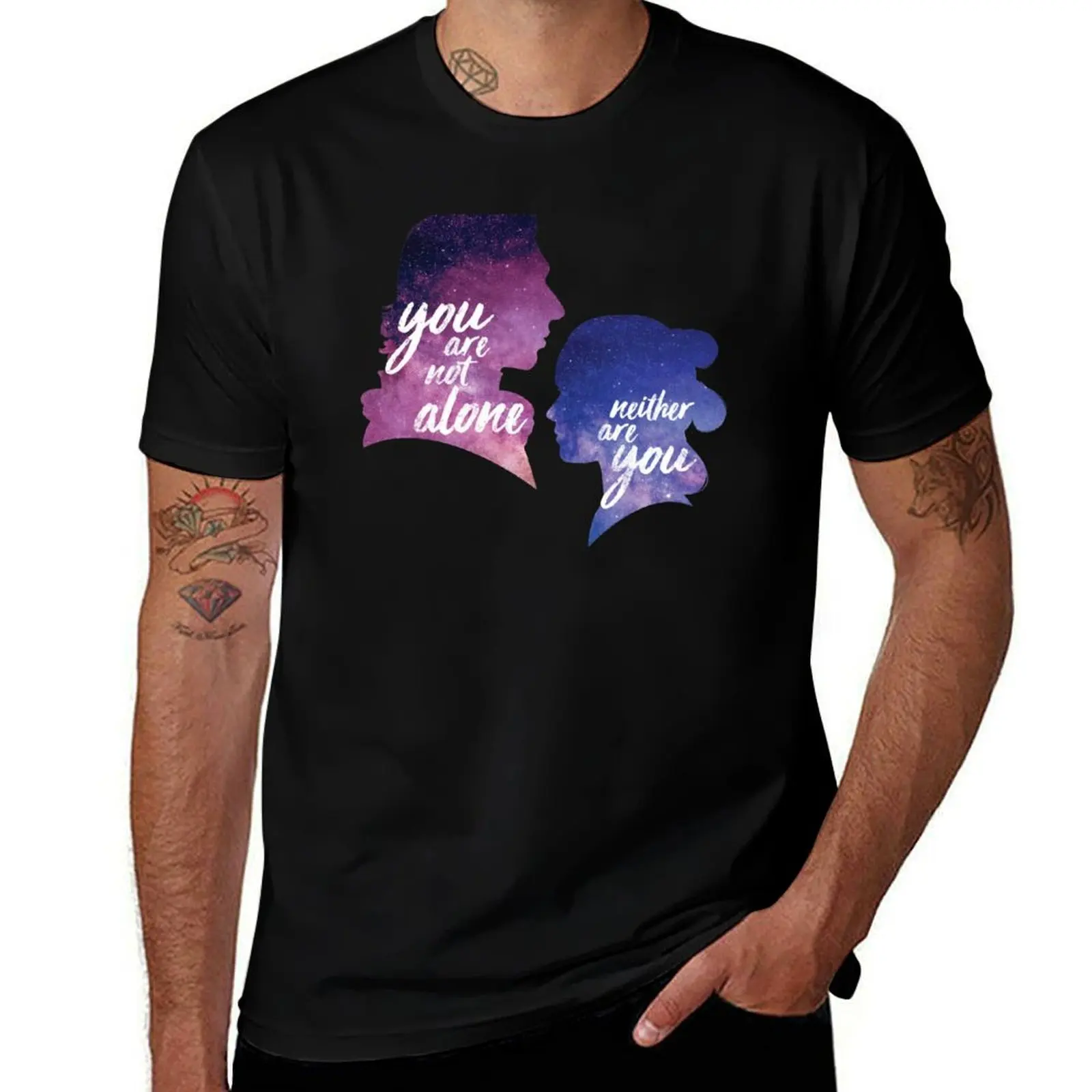 Reylo - You are not alone | Neither are you T-Shirt Lightweight Running Sports T-Shirt
