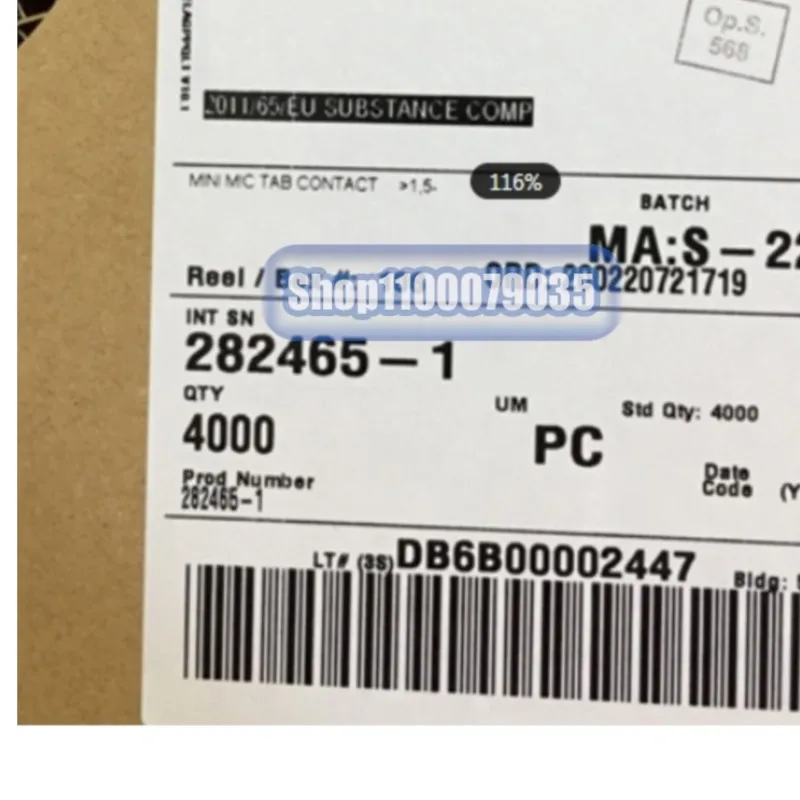 

200pcs/lot 282465-1 282466-1 33012-2001 3901-2040 7116-4025 7116-4780-02 7165-1648 connector new original