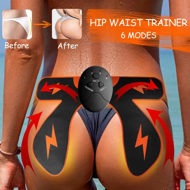 Smart Hip Trainer Buttocks Butt Lifting Bum Lift Up Fitness Massage Machine Electric Vibration Muscle Stimulator